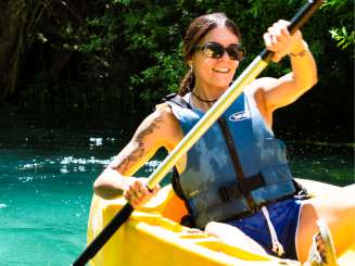 Kayak sul Tirino